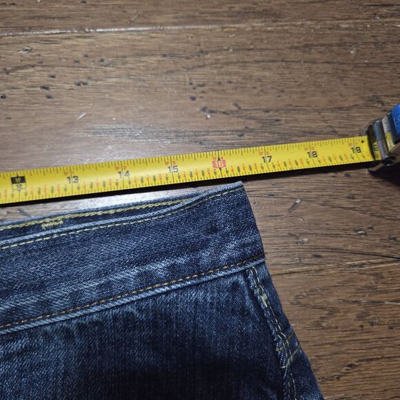 Cinch White Label Jeans Mens 32x34 Relaxed Fit Blue Denim Western Straight Leg - Picture 5 of 7